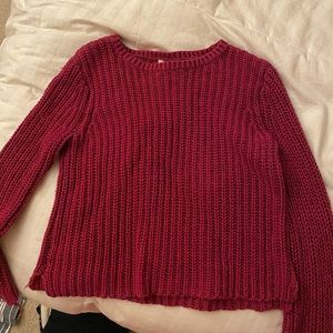 Maroon Sweater